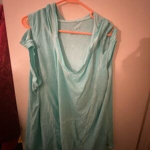 Livi active light Blue Women's hooded Top